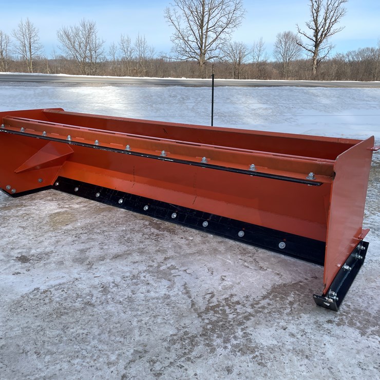 #2022 • New 10' Snow Push/Pull Back Pusher for Skid Steer