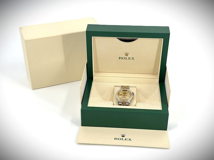 #1-•-rolex-oyster-perpetual-datejust-watch-orig-box---like-new-image-4