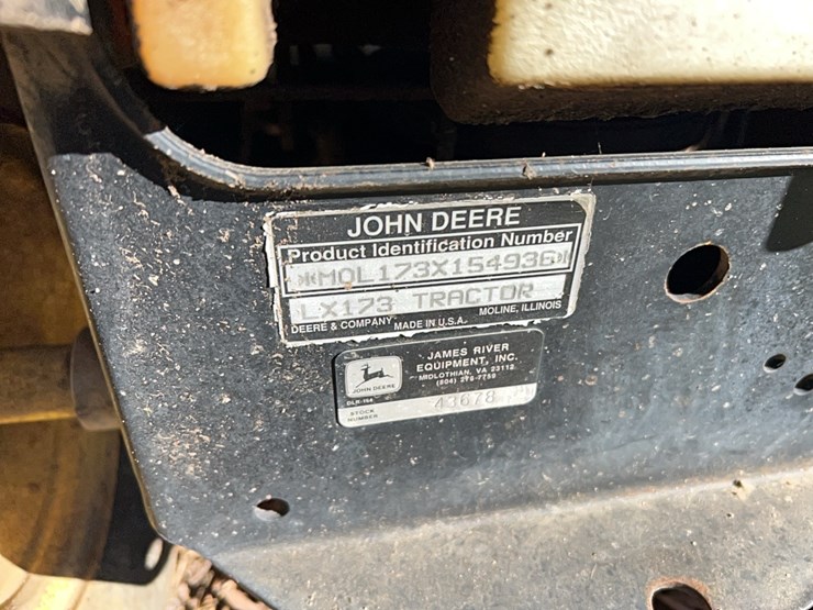 john-deere-173-mower-with-bagger-attachments;-located-at-7241-roxbury-rd,-charles-city,-va,-please-call-804.837.9940-or-804.651.4404-with-questions-image-2