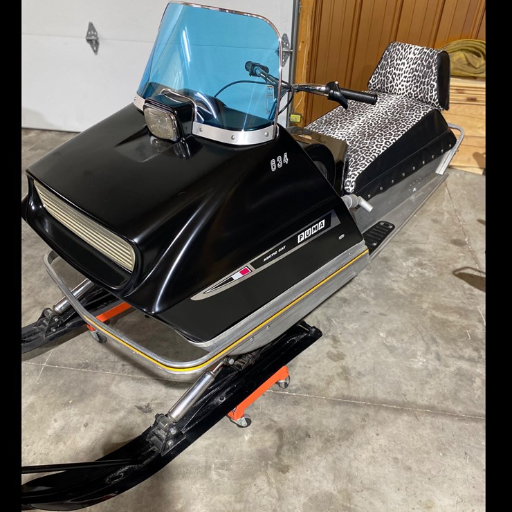 #3800 • 1970 Arctic Cat Puma 634 Replica Snowmobile