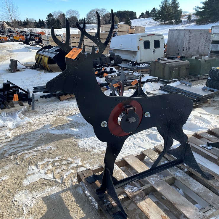 #2034 • New KC AR500 Steel Deer Shooting Target