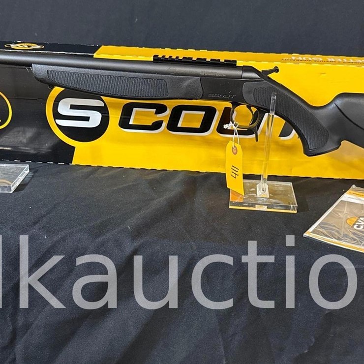 CVA SCOUT 6.5 CREEDMOOR RIFLE (SN# 61-06-085601-22) (BOX)