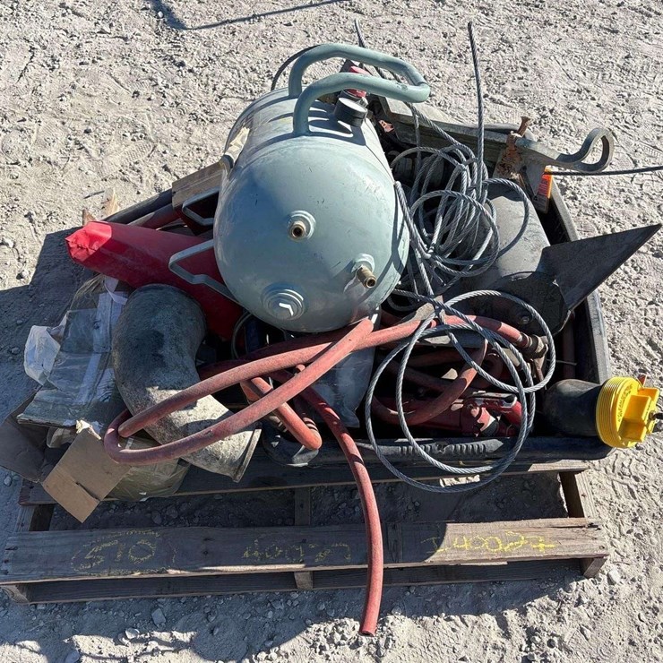 Hitachi Air Tank and Misc Equipment