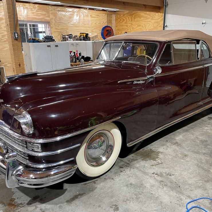#3812 • 1948 Chrysler New Yorker Convertible (Has WI Title)