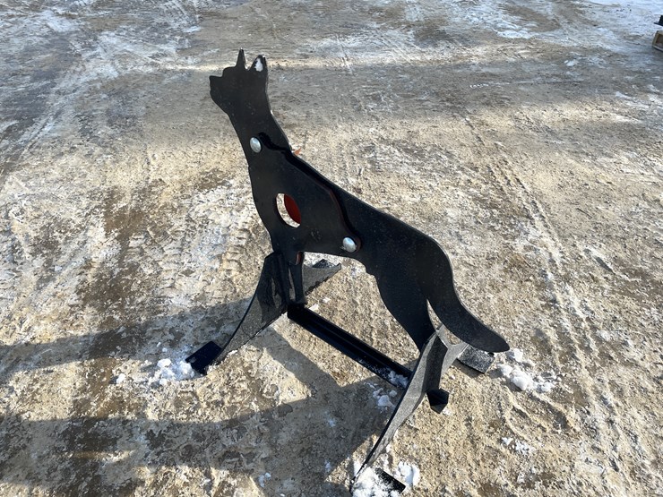 #2036-•-new-kc-ar500-steel-coyote-shooting-target-image-6