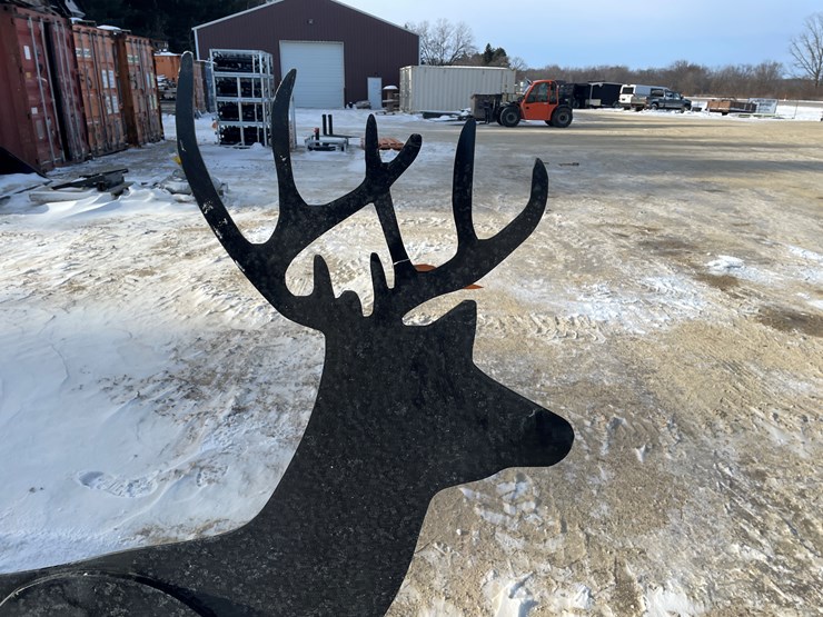 #2034-•-new-kc-ar500-steel-deer-shooting-target-image-11