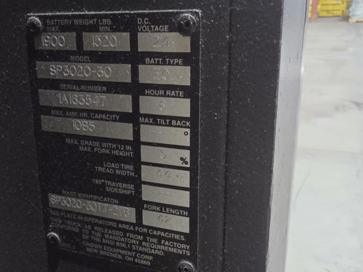 1998-crown-sp3020-30-image-5