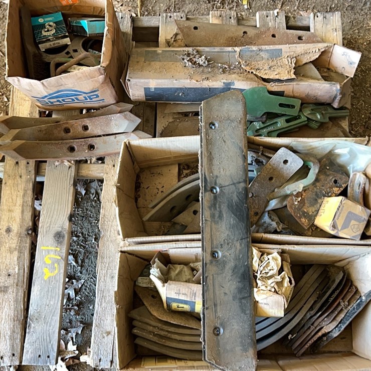 PALLET OF TILLAGE PARTS; LOCATED AT 7241 ROXBURY RD, CHARLES CITY, VA, CALL 804.837.9940 OR 651.4404 WITH QUESTIONS