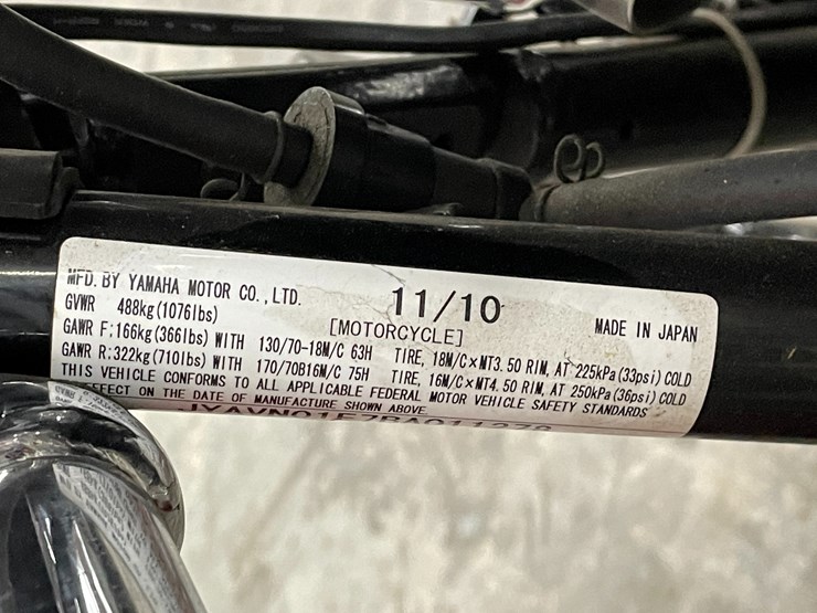 #1010-•-2011-yamaha-v-star-950-tourer-motorcycle-with-trike-kit-(has-wi-title)-image-64