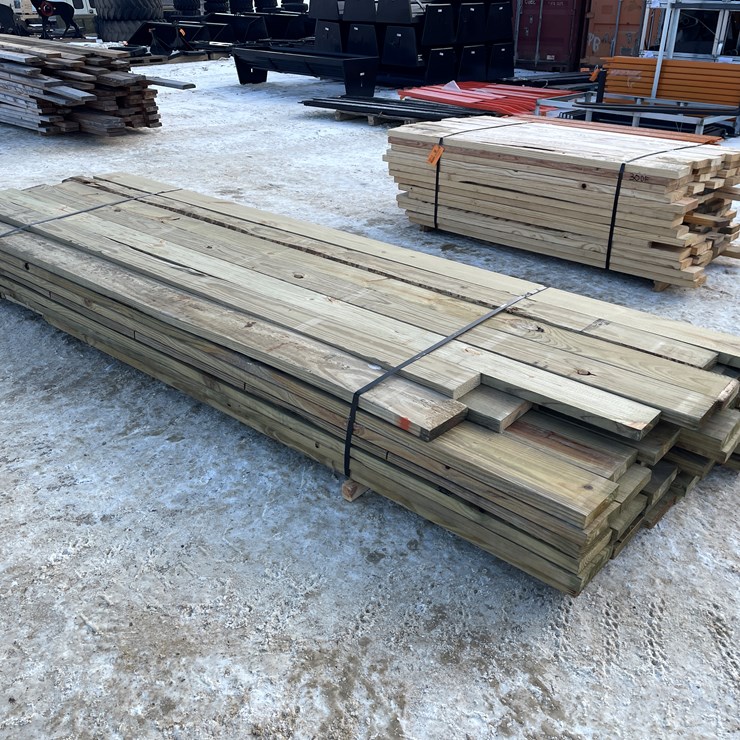 #3804 • Bundle of Green Treated Lumber