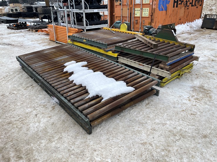 #3799-•-(6)-roller-conveyor-sections-image-1