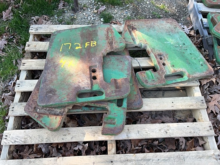 4-john-deere-weights;-located-at-7241-roxbury-rd,-charles-city,-va,-please-call804.837.9940-or-804.651.4404-with-questions-image-1