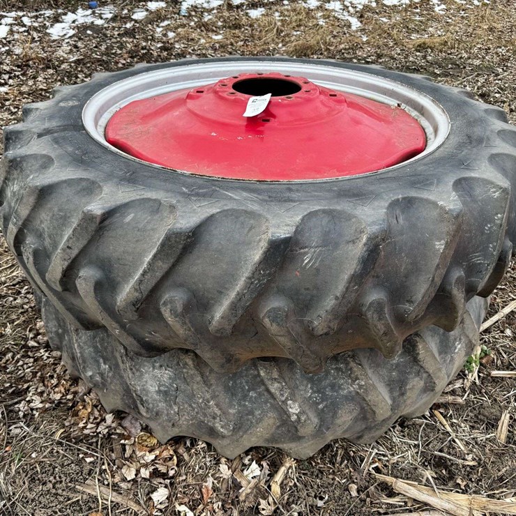 (2) Co-Op Agri-Power 15.5-38 Tires w/Rims