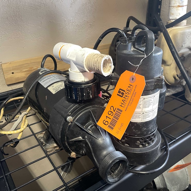 #6192 • Submersible Water Pump