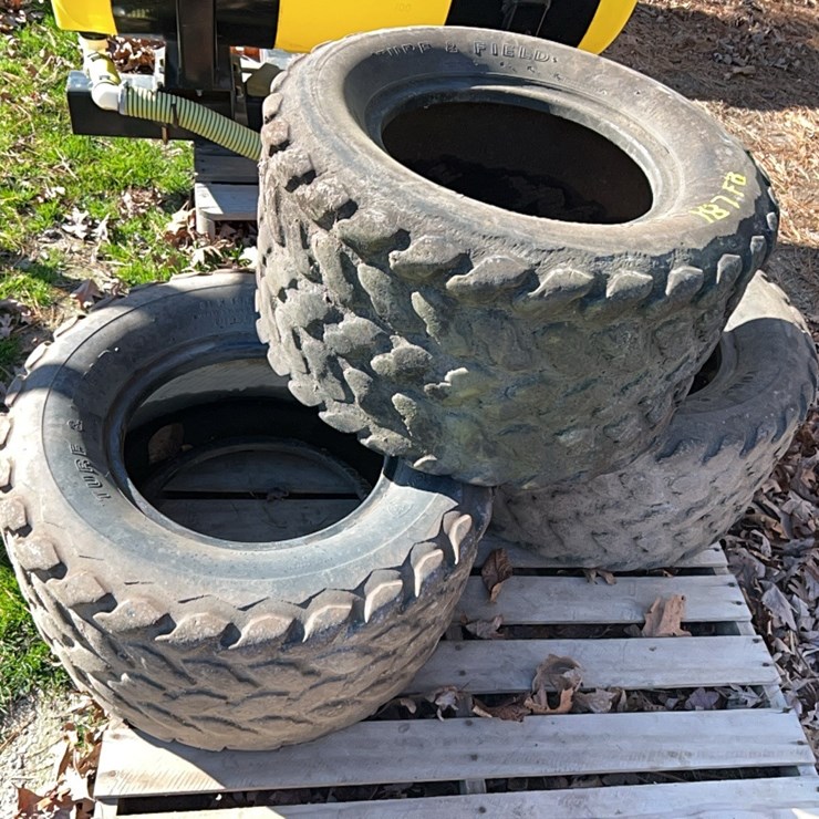 3 TIRES OFF OF JOHN DEERE DRILL, 31x13.5-15; LOCATED AT 7241 ROXBURY RD, CHARLES CITY, VA, PLEASE CALL 804.837.9940 OR 804.651.4404 WITH QUESTIONS
