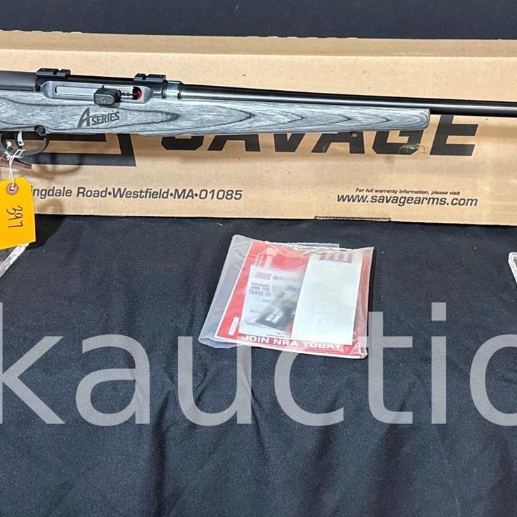 SAVAGE A-17 SPORTER 17 HMR RIFLE (SN# SV06795) (BOX