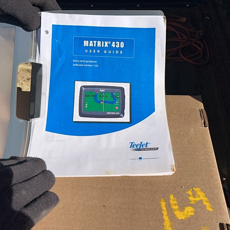 TEE JET MATRIX 430 MONITOR; LOCATED AT 7241 ROXBURY RD, CHARLES CITY, VA, PLEASE CALL 804.837.9940 OR 804.651.4404 WITH QUESTIONS