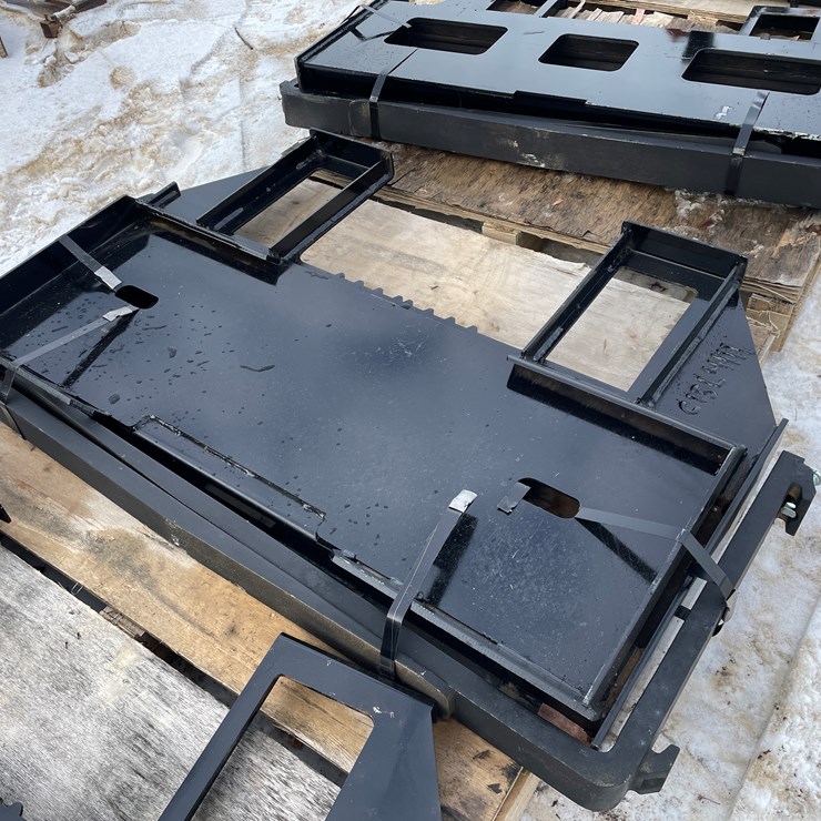 #2045 • New KC Skid Steer Fork Frame with Forks