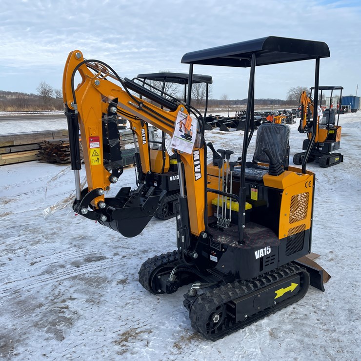 #202 • MIVA VA15 Mini Excavator