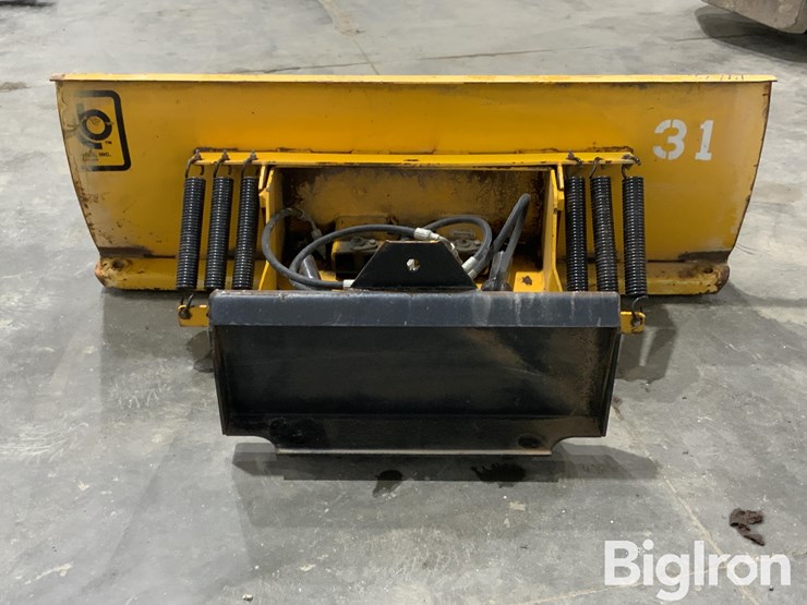 2009-m-b-52"-hydraulic-mini-skid-steer-loader-front-blade-image-6