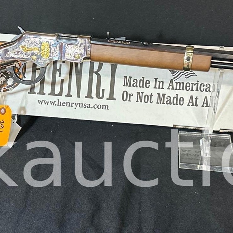 HENRY GOLDEN BOY 'US BORDER PATROL' .22 RIFLE (SN# USBP0600) (BOX)