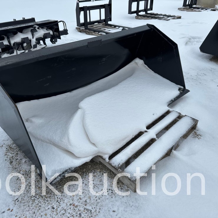 2711 - 78" SKID STEER SNOW BUCKET