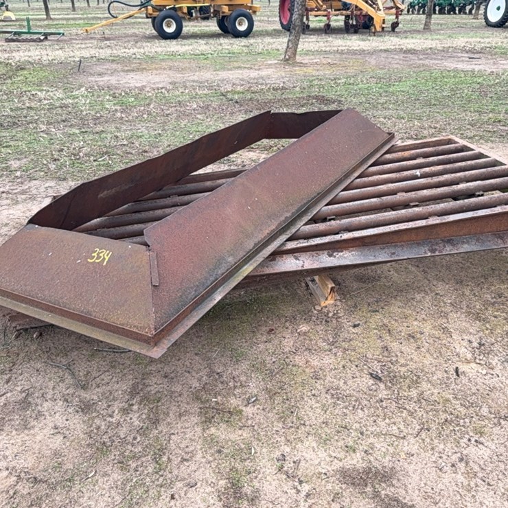 Dump Pit Cover and top of funnel