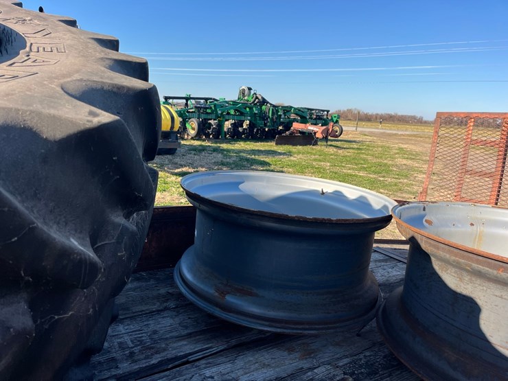 4-tractor-rims,-10-hole-steel,-two-with-85r-42-r1-tires,-for-more-information-call-252-924-0020-image-11