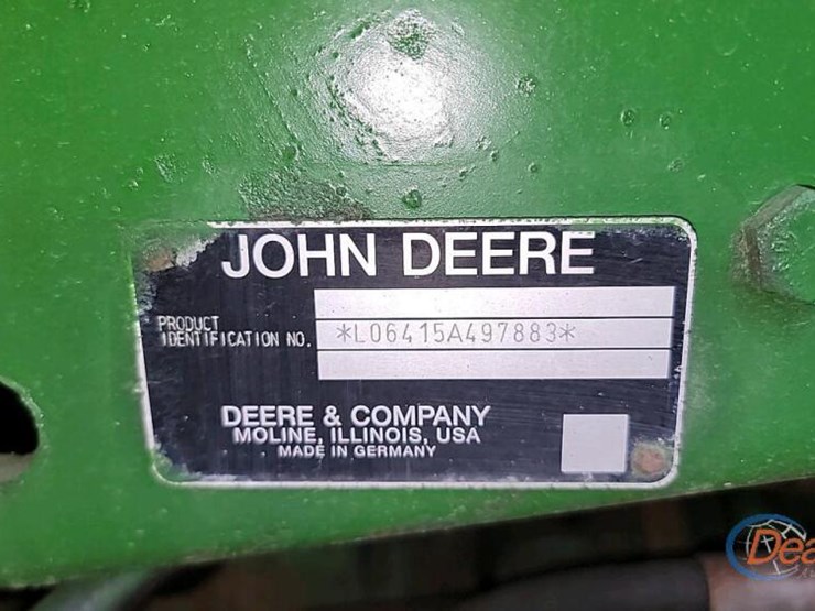 john-deere-6415-mfwd-tractor,-s/n-l06415a497883:-encl.-cab-image-10