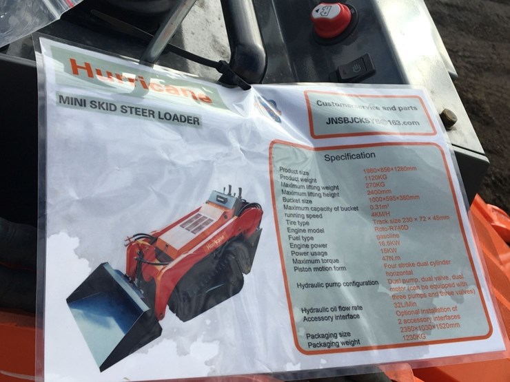 unused-hurricane-stand-on-compact-track-loader,-image-10