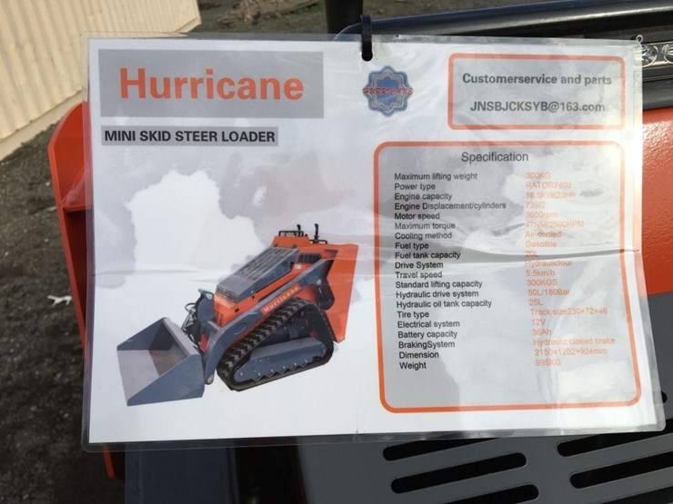 unused-hurricane-stand-on-compact-track-loader,-image-10