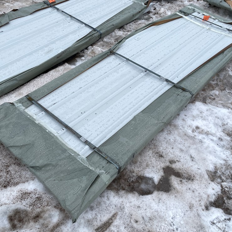 #18082 • Unused 2026 Galvalume Steel Siding Roofing (Princeton, MN)