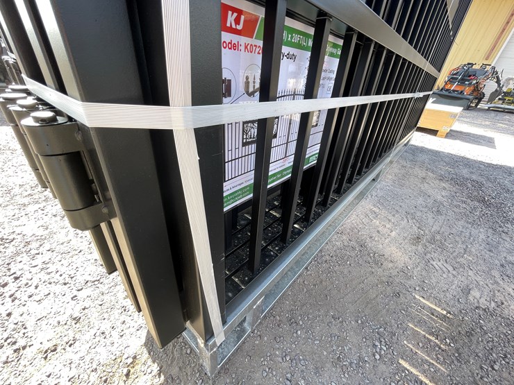 #3856-•-deer-motif-style-driveway-gates-image-9