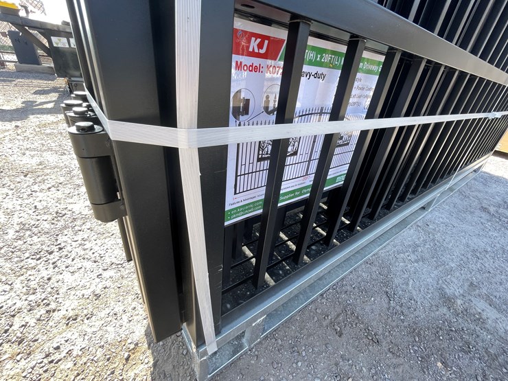 #3859-•-deer-motif-style-driveway-gates-image-7