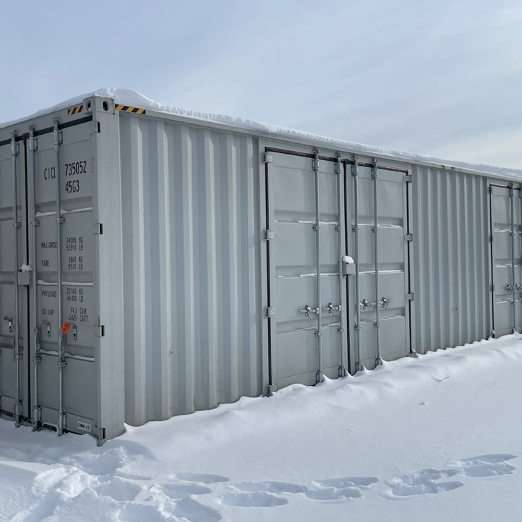 #258 • 40' Hi-Cube Storage Container (Mosinee, WI)