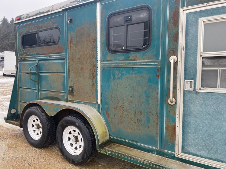 #366-•-2001-ponderosa-gooseneck-trailer-(has-wi-title)-(helenville,-wi)-image-4