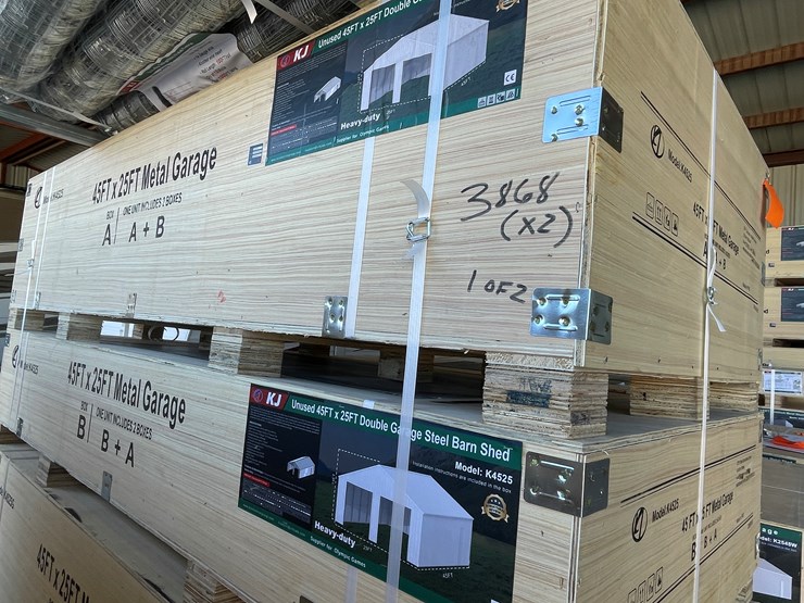 #3818-•-double-garage-steel-barn-shed-image-2