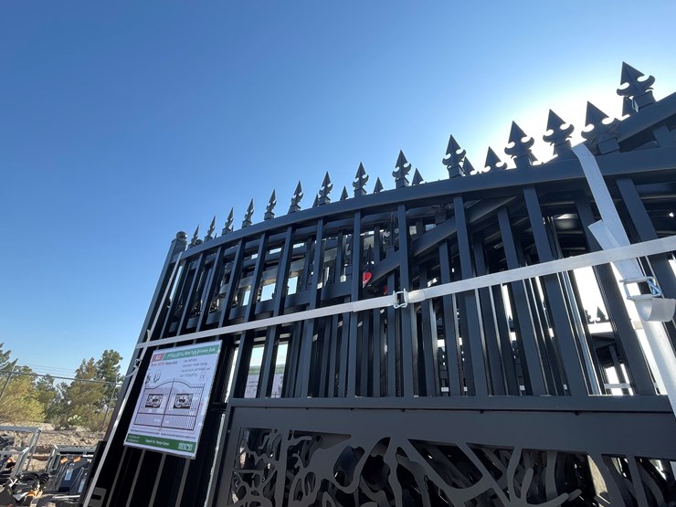 #3806-•-deer-motif-style-driveway-gates-image-8