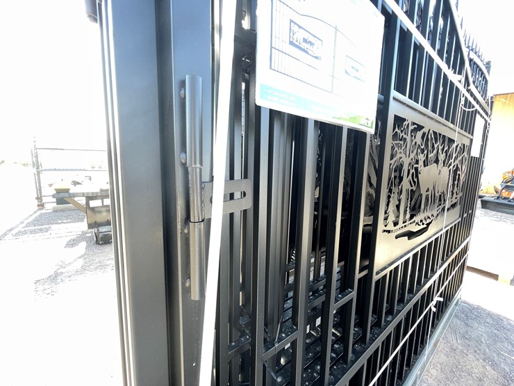 #3807-•-deer-motif-style-driveway-gates-image-8