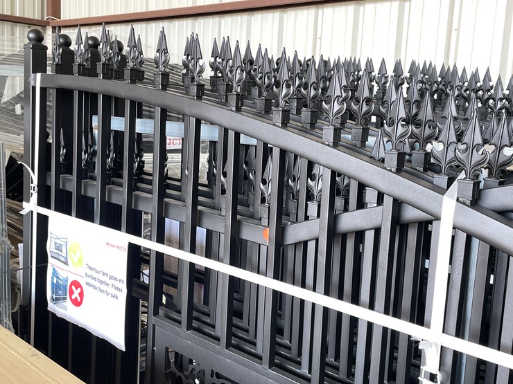 #3855-•-deer-motif-style-driveway-gates-image-12