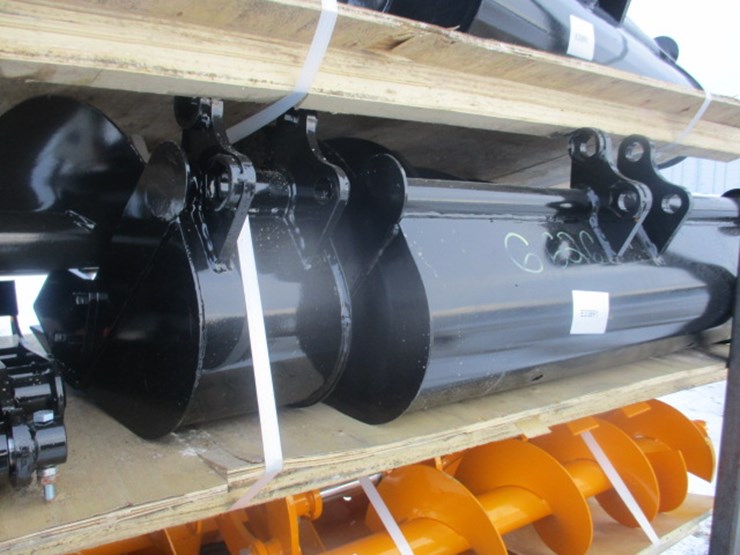 #6626-•-mini-excavator-attachment-package-qty-(8)-rake,-ripper,-grapple,12inch-auger,-16-inch-auger,8inch-narrow-bucket;-24inch-bucket,32inch-bucket-image-3