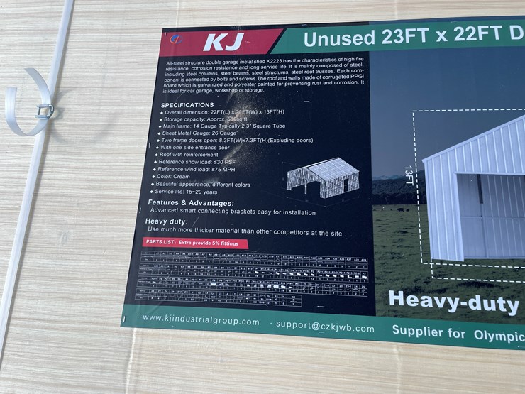 #3877-•-double-garage-metal-shed-image-5