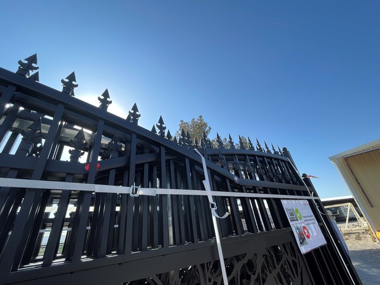 #3859-•-deer-motif-style-driveway-gates-image-4