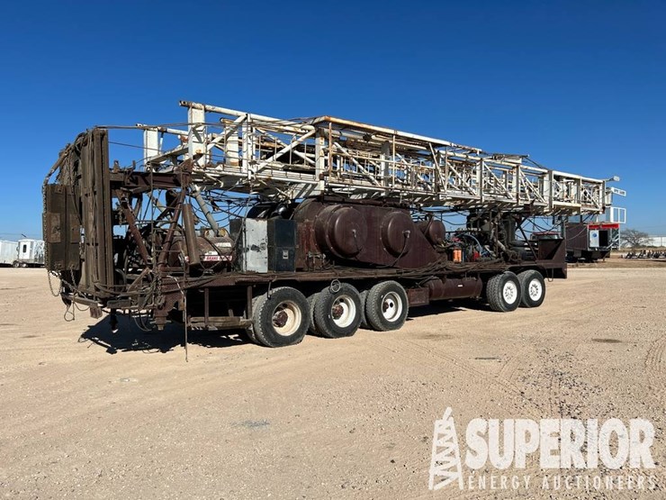 weins-550-d/d-well-service-rig,-w/-tubing-drum-f/...-image-6