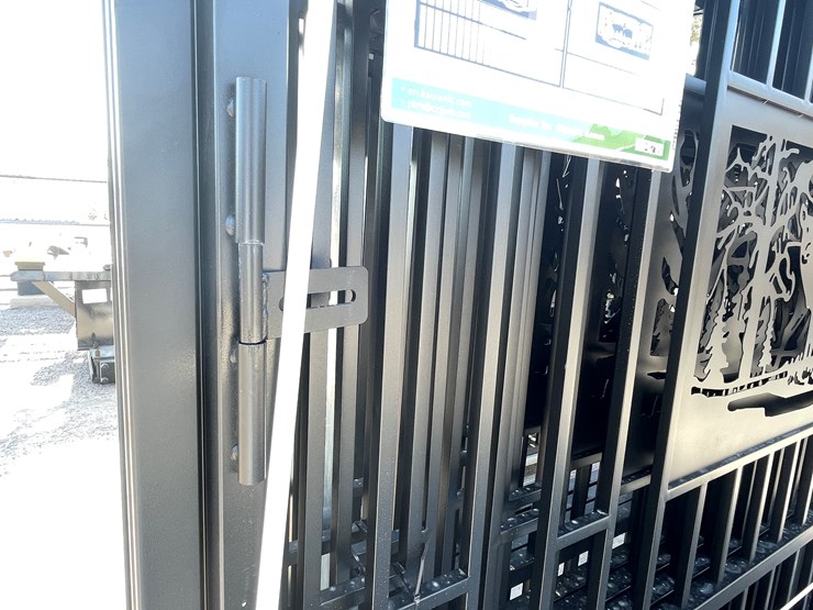 #3857-•-deer-motif-style-driveway-gates-image-7