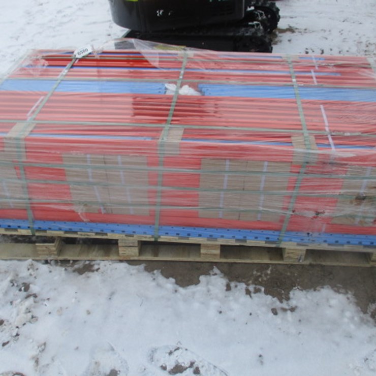 #6580 • 40 ft 6 Section Heavy Duty Metal Storage Shelve 40 ft 6 Section Heavy Duty Metal Storage Shelve Size: L2000*W600*H2000mm*3