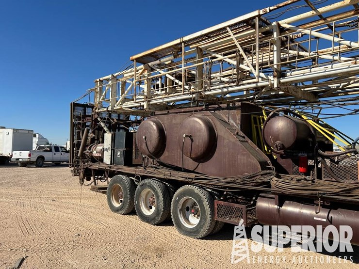 weins-550-d/d-well-service-rig,-w/-tubing-drum-f/...-image-7