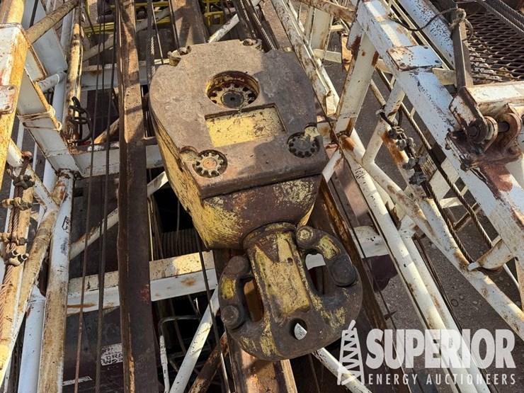 weins-550-d/d-well-service-rig,-w/-tubing-drum-f/...-image-9