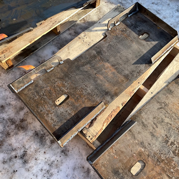 #18041 • Unused Formed Skid Steer Fork Frame Attachments (Princeton, MN)