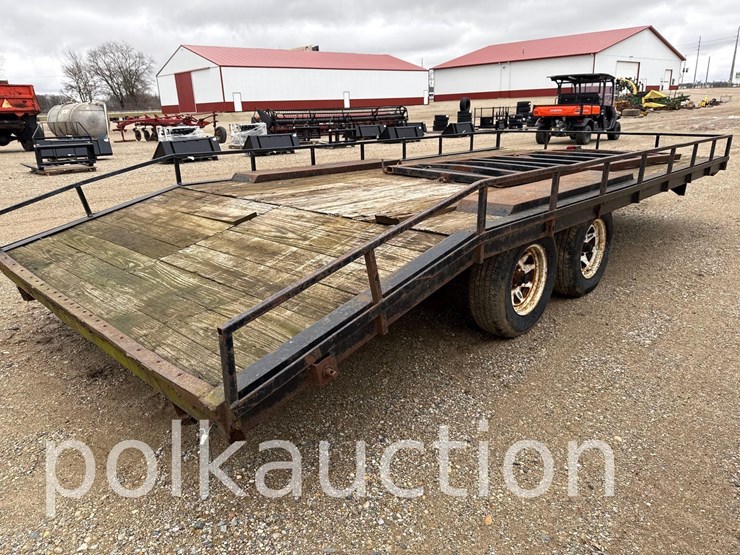 3108---nomanco-14'-flatbed-trailer-w/-4'-beavertail-(vin#--)(title-pending)-image-7